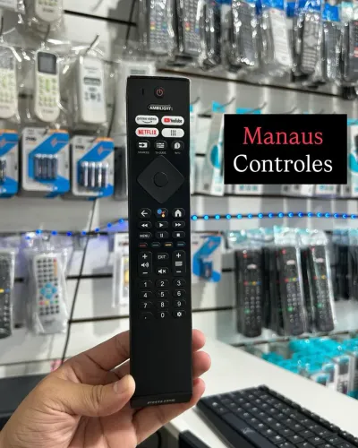 Controle Tv Philips Ambilight Original 4K - Promoção