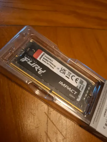 MEMÓRIA RAM DDR4 16GB 3200MHZ KINGSTON FURY (NOTEBOOK)