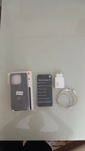 Redmi note 14 8gb ram/256 armazenamento, tela queimada.