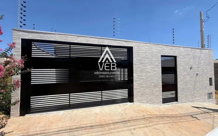 Casa para Venda em Boituva, Portal Ville Jardins, 3 dormitórios, 1 suíte, 3 banheiros, 2 v