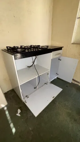 Cooktop 5 bocas + balcão 