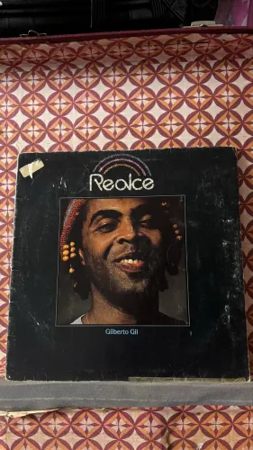 LP Gilberto Gil - Realce 1979 | Capa Dupla | Vinil Elektra Brasil