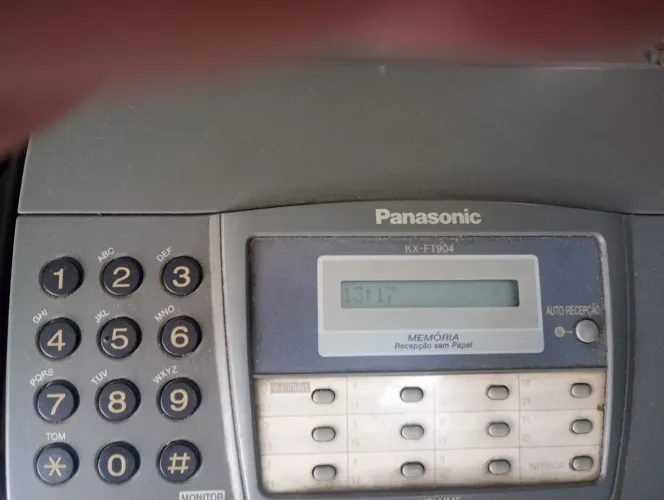 Aparelho fax tudo fonciona