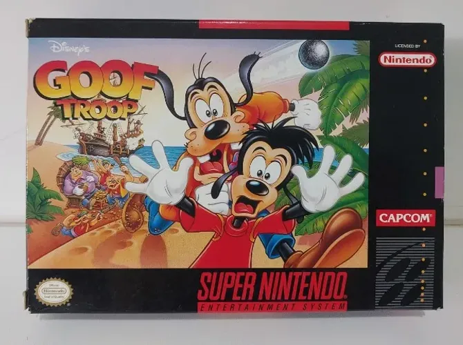 Cartucho Snes Goof Troop cib