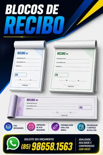 Blocos de Recibo