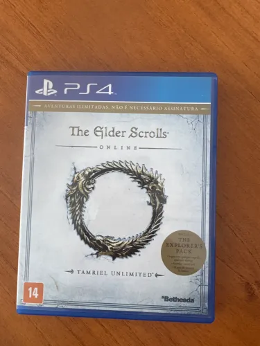 The Elder Scrolls Online PS4 mídia física