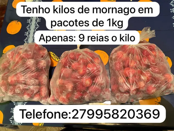 Vendo kilos mornago em pacotes de 1 kg 