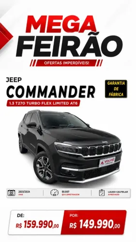 Jeep Commander Limited T270 1.3 TB Flex AUT 2024