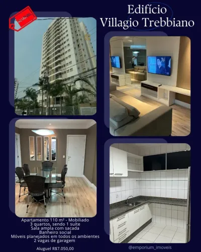 LOCAÇÃO EDIFÍCIO VILLAGIO TREBBIANO