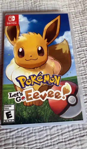 Nintendo Switch - Pokémon: Let's Go, Eevee! - Mídia Física