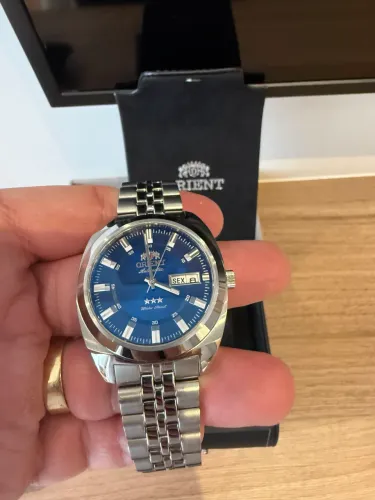 Orient Three Star Automatic Blue Dial heritage
