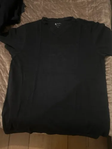 Camisa Foxton básica preta tamanho M