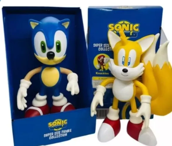 Boneco sonic ou tails