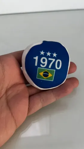 Raro Brinde Sucrilhos Kellogg's - Brasil Tricampeão 1970 (Colecionador)