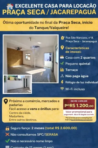 Apartamento 2 Quartos no Valqueire - R$ 1.000