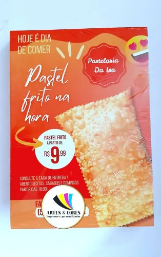 Panfleto e cartão de visita 