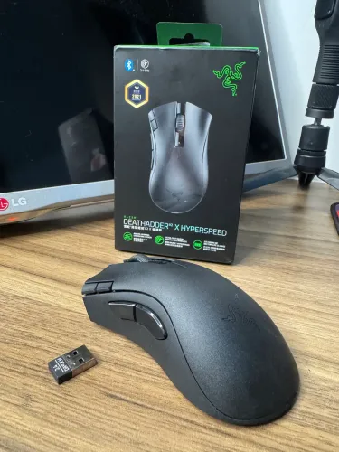 MOUSE RAZER SEM FIO RAZER - DEATHADDER V2 HYPERSPEED