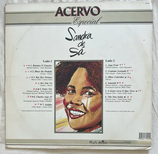 Lp Sandra de Sá Acervo Especial