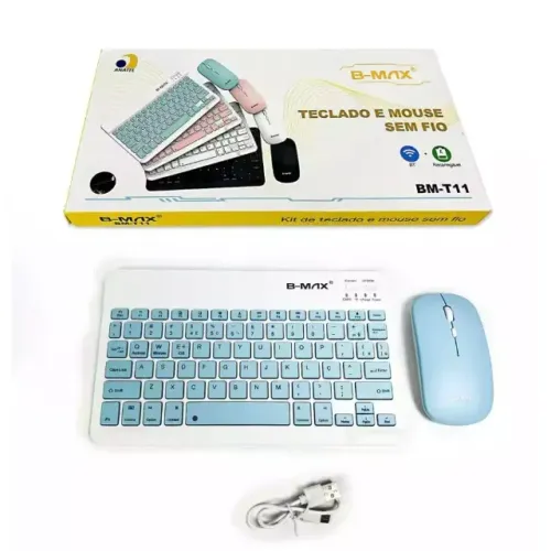 Telcado e Mouse sem Fio B-MAX BM-T11 Cores