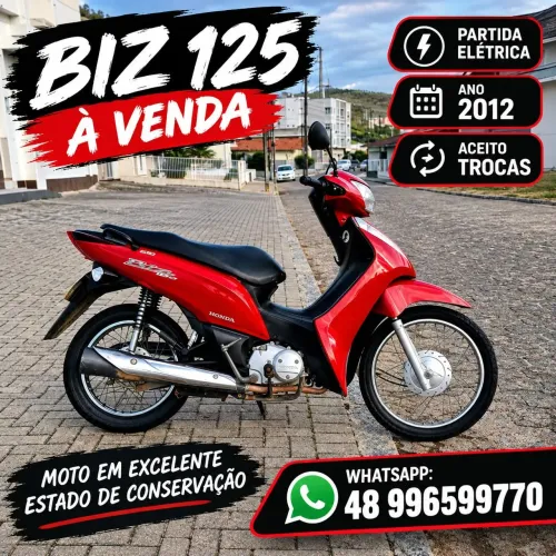 Biz 125 completa ano 2012