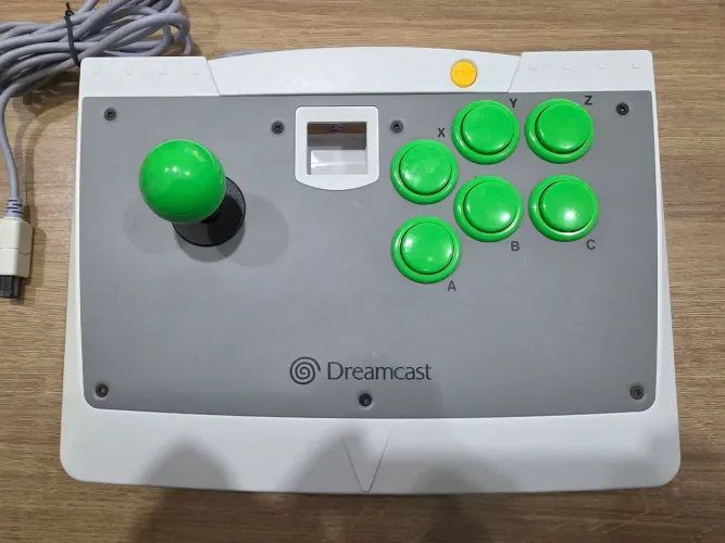 Controle Arcade Dreamcast Original em Ótimo Estado 