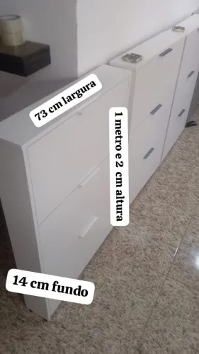 Sapateira slin 100% mdf