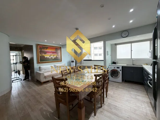 Apartamento- 2 quartos, 1 suíte, 1 vaga, ac financiamento- Setor Oeste