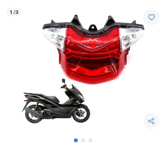 Lanterna traseira moto pcx 2018