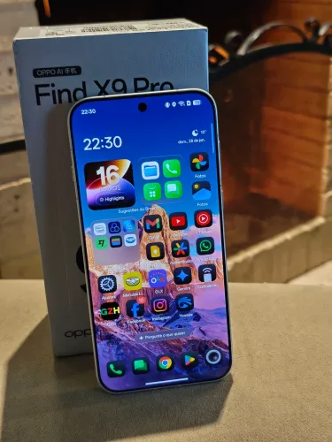 Vendo Oppo Find X9 Pro branco lindíssimo!