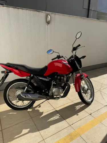 Honda CG 125 Fan 2014 - Vermelha - Excelente Estado