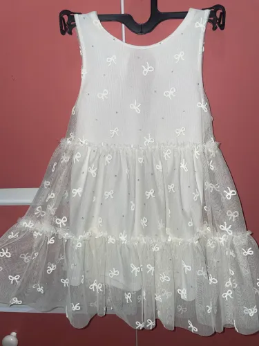 Vestido laço tule
