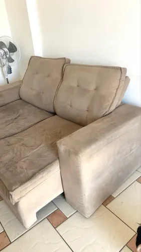 Sofá retrátil 2 lugares