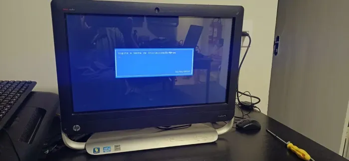 Computador Hp All in one Intel dual core i5 PROBLEMA NA BIOS