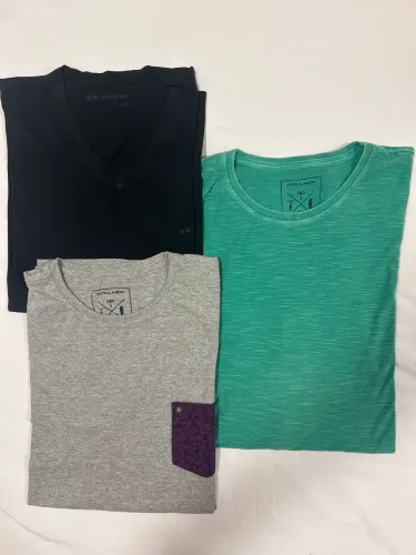 Kit 3 camisas Wollner tam: GG