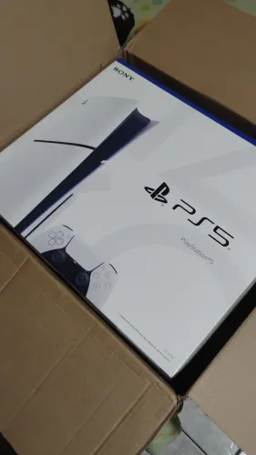 Playstation 5 slim com disco novo lacrado