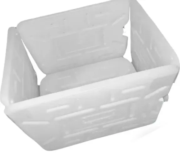 kit 5 placas eutéticas (gel) para carrinho de sorvete/bebidas - usado