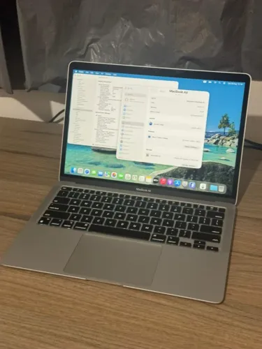 MacBook Air Silver 13? 2020 M1/8GB/250GB - Bateria 99% - 34 Ciclos