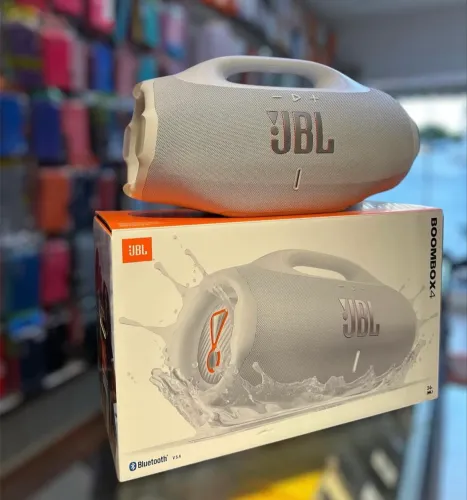 JBL Boombox 4 Branca Nova