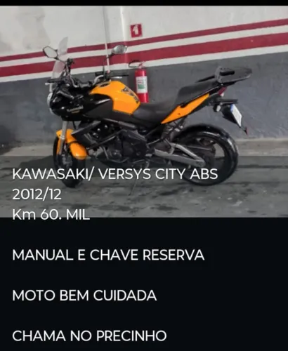 Kawasaki Versys 650cc 2012 ABS