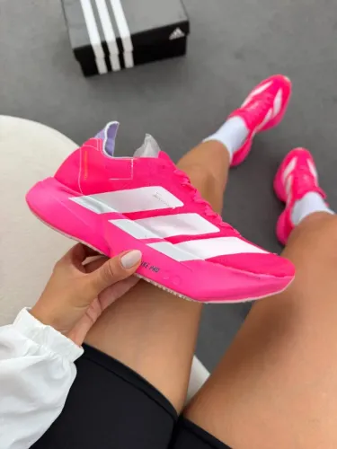 Tênis Feminino Adidas Adizero Adios Pro 4 Feminino Importado Rosa Solad Macia 