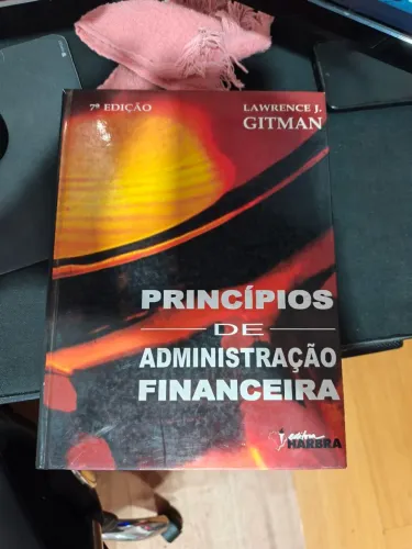 Livro Princípios de administração financeira