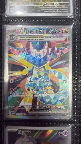 Card Pokemon dupla rara