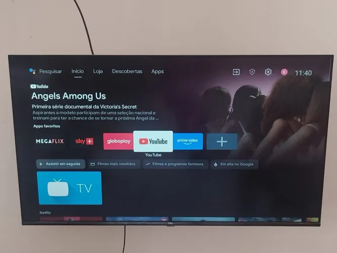 Vendo TV Android de 43 polegadas