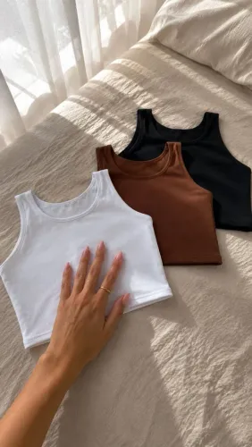 LEIA O ANÚNCIO | Kit com 3 Croppeds | Link Oficial da Shopee