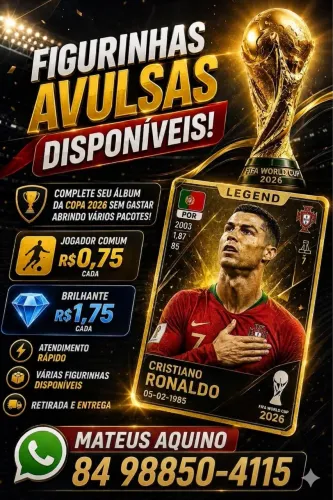 FIGURINHAS COPA DO MUNDO AVULSAS (LEGENDS E RARAS PRONTA ENTREGA EM MOSSORÓ)