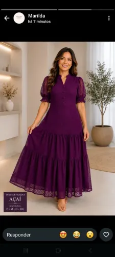 Vestido casual pronta entrega tule de malha