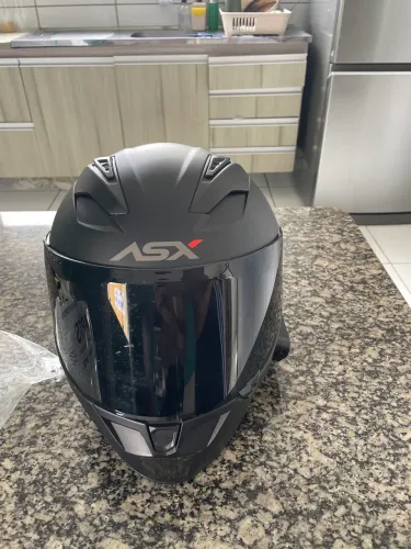 Capacete Asx com intercomunicador 