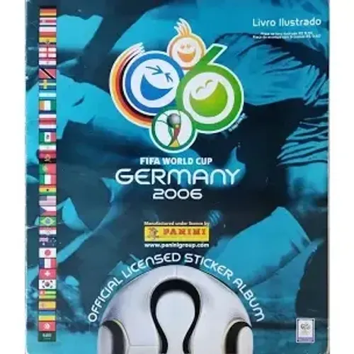 Álbum de figurinhas copa do mundo 2006 - completo