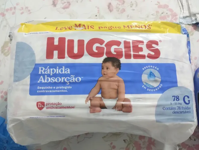 Fralda G Huggies