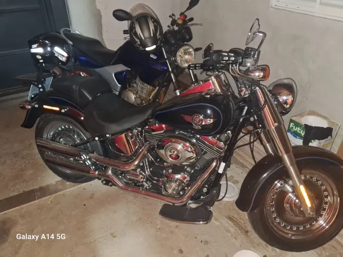 Fat boy ano 2013 fslt moto ( impecável )